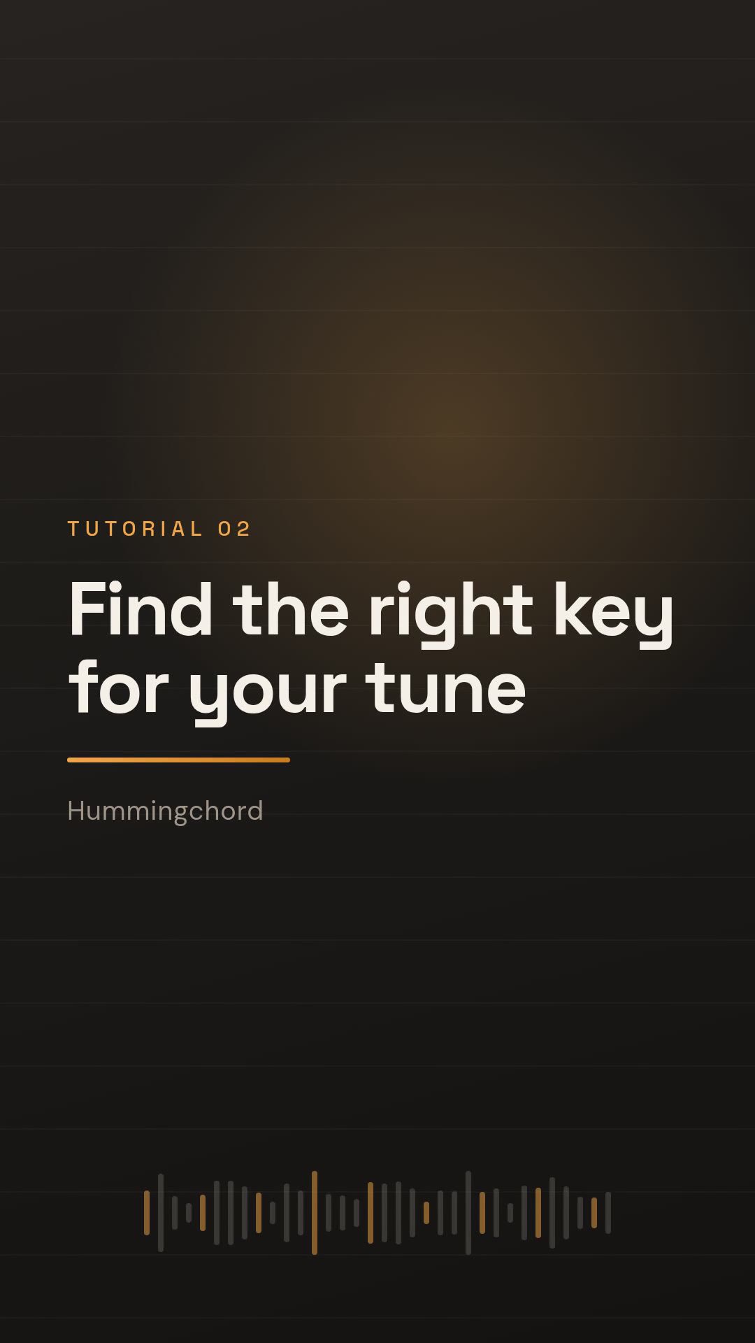 Find the key before the chords — Hummingchord Short thumbnail