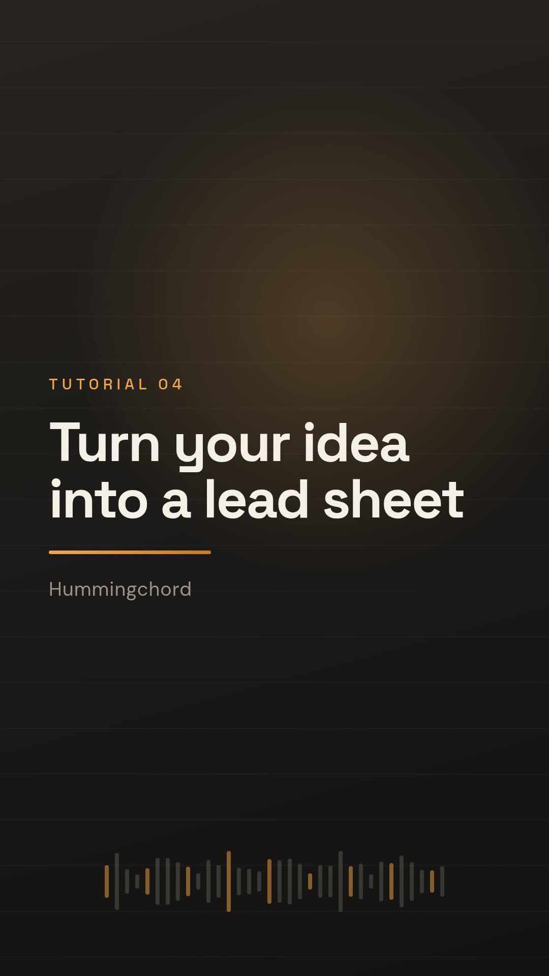 Export a printable lead sheet — Hummingchord Short thumbnail